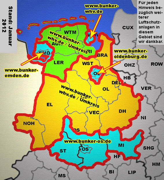 "Dazwischen" / Bunker im Weser-Ems-Land / Ammerland / Wesermarsch